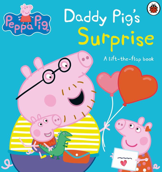 Actual product image Peppa Pig: Daddy Pig's Surprise: A Lift-the-Flap Book (English, Peppa Pig, 2024)
