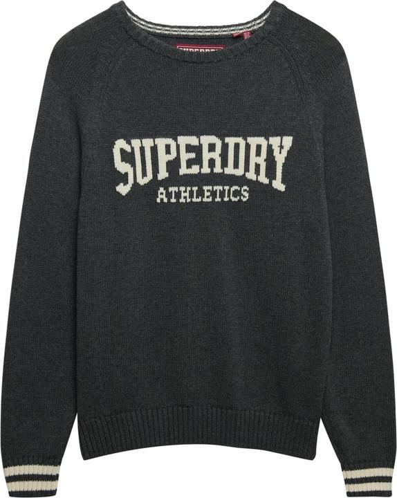 Produktbild Superdry Lässiger Intarsien-Strickpullover mit Grafik (XL)