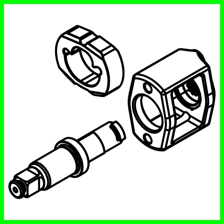 Produktbild HAZET Schlagschrauber ∙ extra kurz 9012M ∙ Lösemoment maximal: 1100 Nm ∙ Vierkant 12,5 mm (1/2 Zoll… (Druckluft)