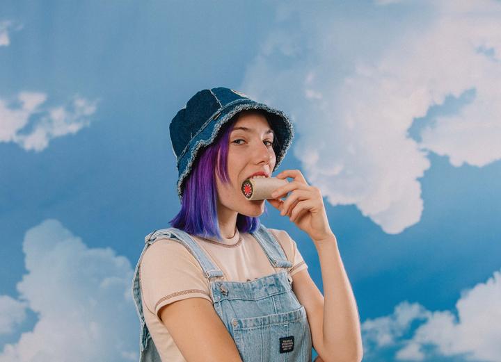 Actual product image Eat My Socks Spicy Burrito (Single pack, One size)