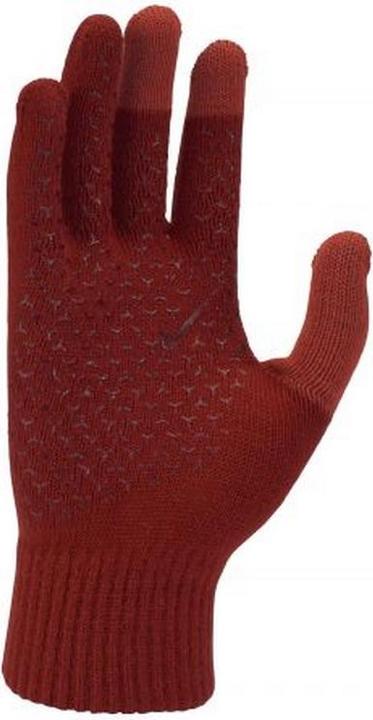 Actual product image Nike Swoosh Gloves Cinnabar Jersey Fabric (S, M)