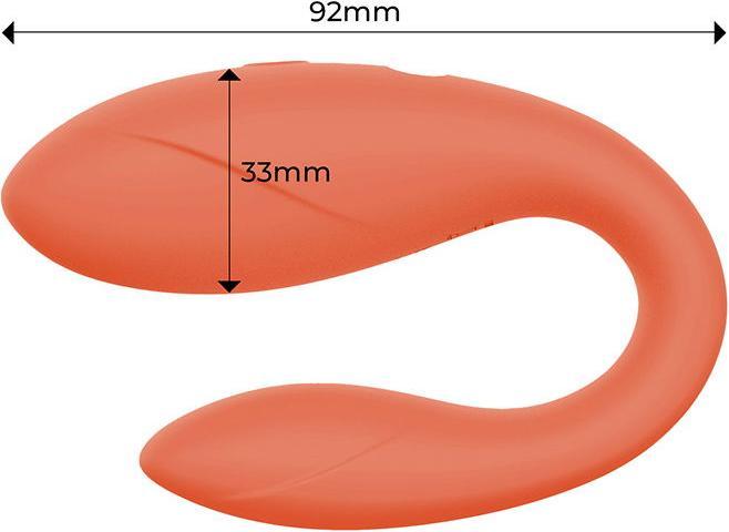 Actual product image IntoYou Vibrator für Paare mit App - Orange