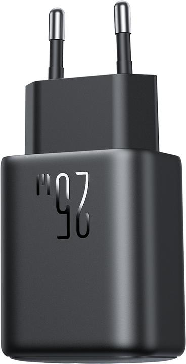 Produktbild Joyroom 25W Single USB-C Charger with 60W C to C Cable, 1m - Black (25 W, 1 Port)