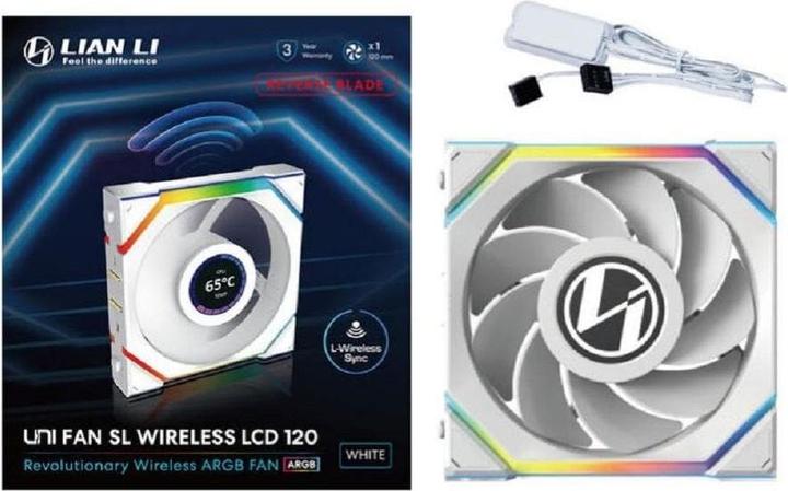Immagine prodotto Lian-Li UNI FAN SL Wireless Reverse Blade (120 mm, 1 x)