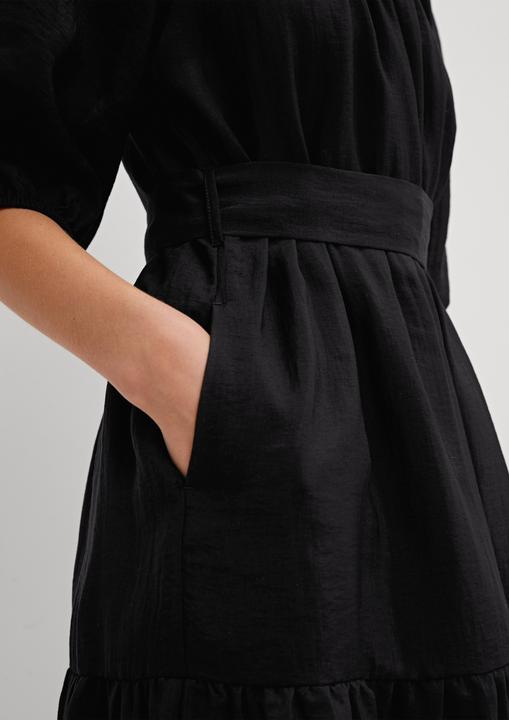 Image du produit Comma Kleid Stufenkleid mit Allover-Muster (40)