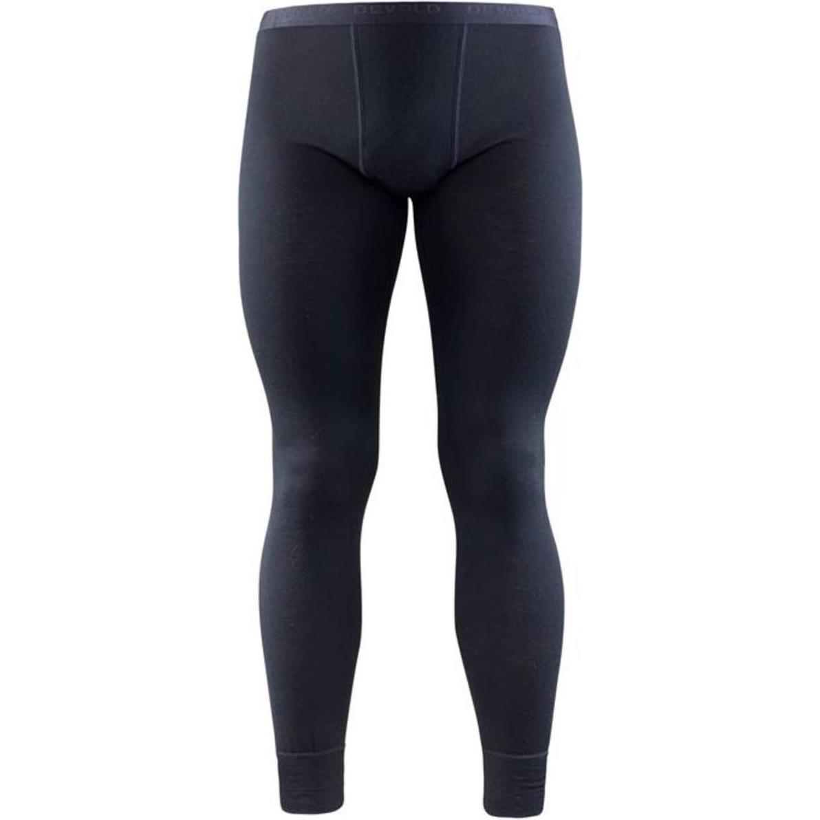 Devold, Herren, Funktionsunterhose, Breeze Long Johns (L), Schwarz, L