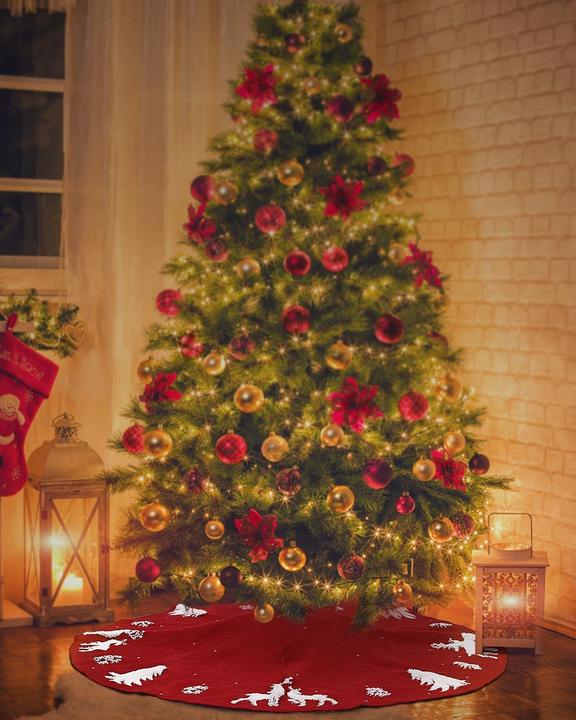 Actual product image Leazzle Weihnachtsbaum-Rock (1-part)