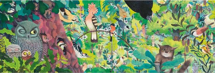 Immagine prodotto Djeco Puzzle Gallery Gufi e uccelli 1000 pezzi (1000 pezzi)