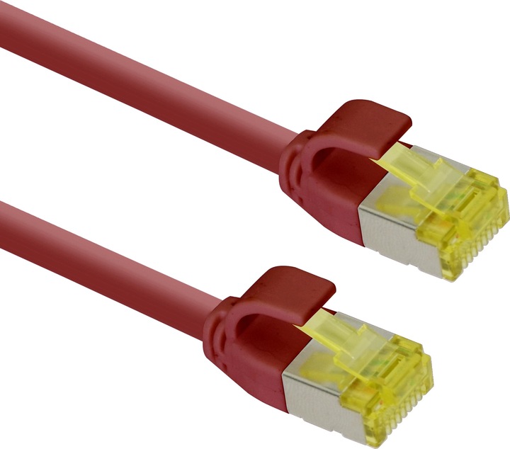 Image du produit Helos Câble patch RJ-45 (M) vers RJ-45 (M) (PiMF, SFTP, CAT6a, 7.50 m)