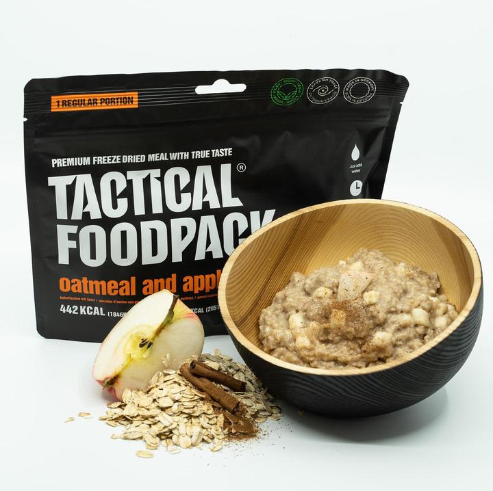 Image du produit Tactical Foodpack Oatmeal aux pommes (90 g)
