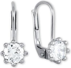 Image du produit Brilio Silver - Boucles d'oreilles en argent avec cristaux 436001 00235 04