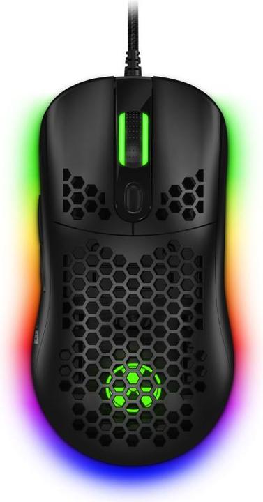 Actual product image Connectit CONNECT IT BATTLE AIR 2 professional optical gaming mouse + SW, 12800 DPI, black (Cable)