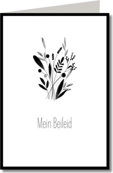 Image du produit Keitcards Carte de deuil mes condoléances