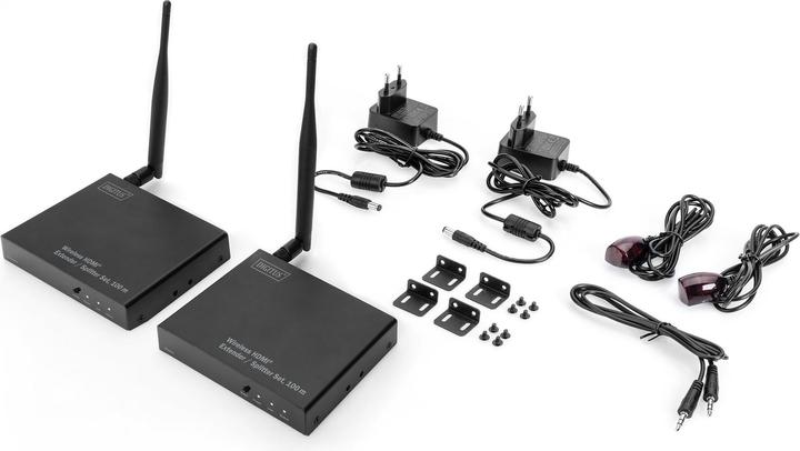 Actual product image Digitus Wireless HDMI Extender Splitter Set
