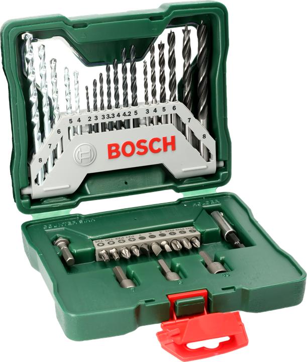 Image du produit Bosch Zubehör X - Line drill - and bit set (2 mm, 3 mm, 4 mm, 5 mm, 6 mm, 7 mm, 8 mm)