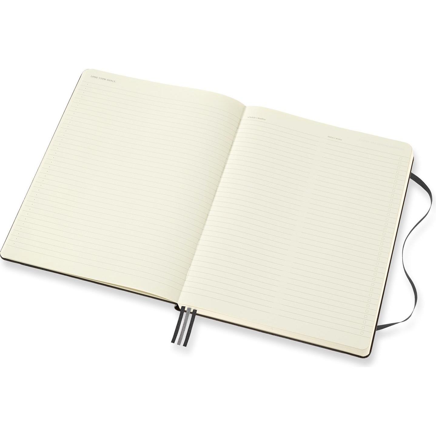 Thumbnail - Moleskine, Heft + Block, Pro Projekt (19 x 25 cm, Liniert, Harter Einband)