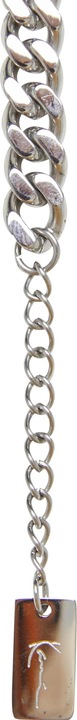 Actual product image Karl Kani KK Retro Kani Plate Cubanlink Bracelet - 186103 (100% steel)