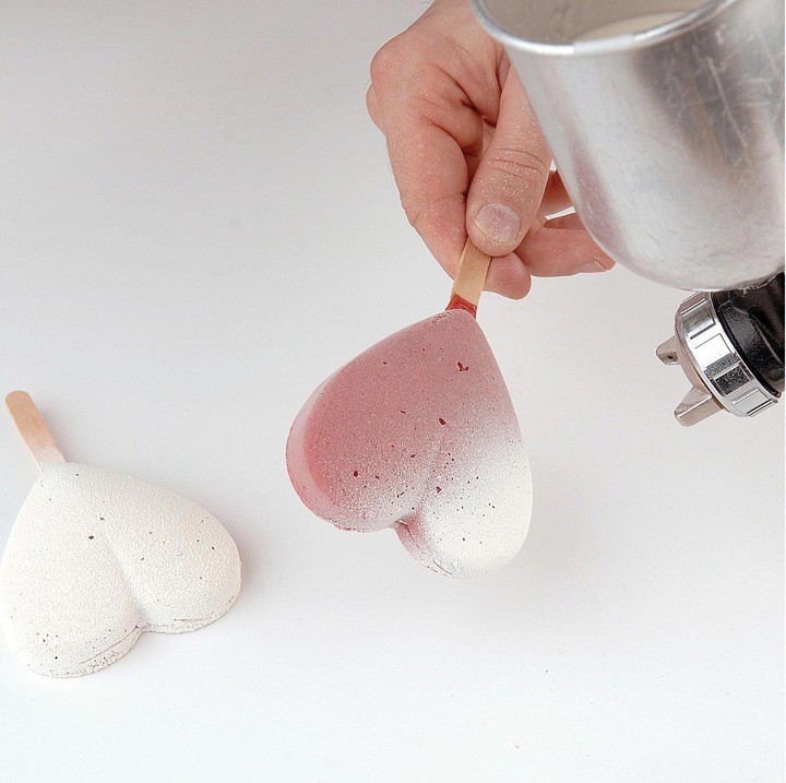Actual product image Silikomart Gel03M Mini Heart-Ic Silicone Mould