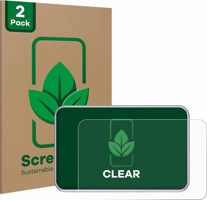 Actual product image ScreenLeaf Protective film sustainable screen protector screen protector film clear transparent (Test strips)