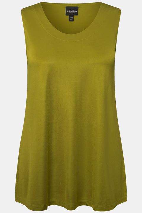 Actual product image Ulla Popken Stretch Fit Jersey Tank (54)