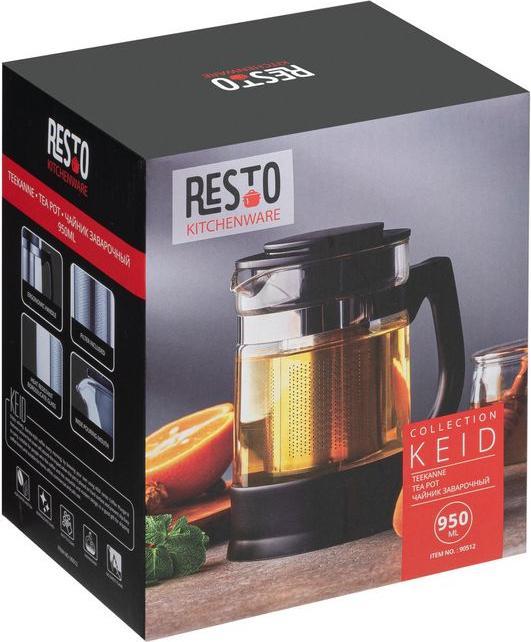 Actual product image Resto GLASS TEAPOT 950ML/90512 (0.95 l)
