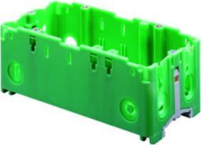 Actual product image Gewiss Uni double device box