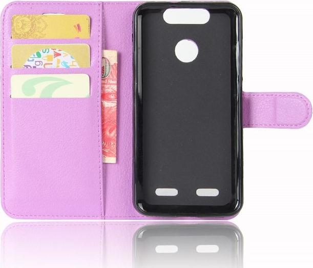 Image du produit MU Classic Étui en cuir Litchi (ZTE Blade V8 Lite)