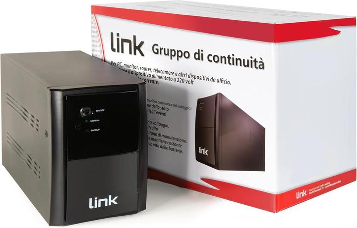 Actual product image LKUPS1000 Uninterruptible Power Supply 1000VA (1000 VA, 600 W, Line-interactive UPS)