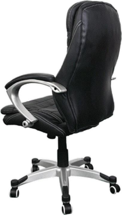 Produktbild Jet-Line Bürostuhl Rom schwarz Chef Sessel Echtleder Schreibtischstuhl Schreibtischsessel
