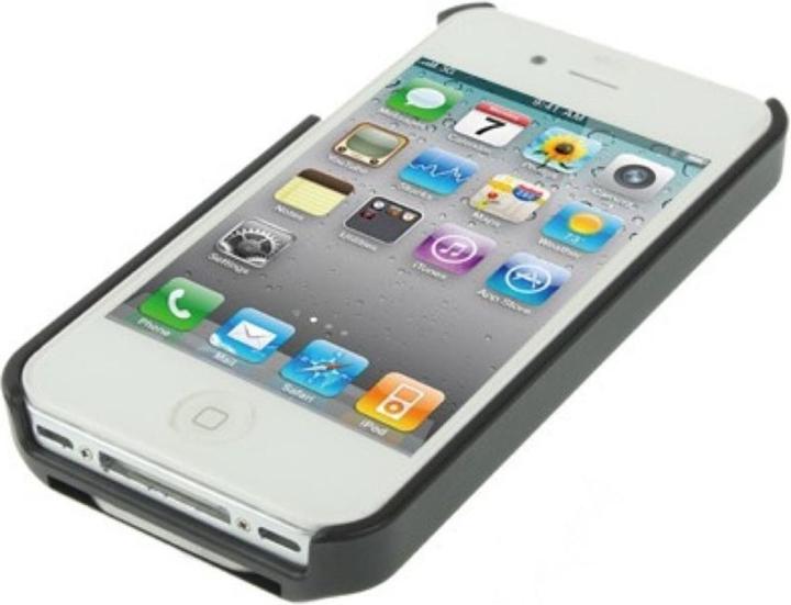 Produktbild König Design Schutzhülle Hard Case Hülle Flaschenöffner für Handy iPhone 4 & 4S Schwarz (Apple iPhone 4, Apple iPhone 4s)