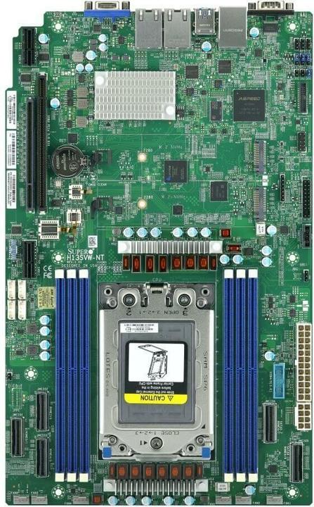Image du produit Supermicro Carte mère H13SVW-NT WIO Socket SP6 Single (SP6, AMD SoC)