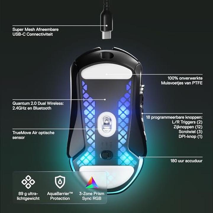 Produktbild SteelSeries Aerox 9 (Kabellos)
