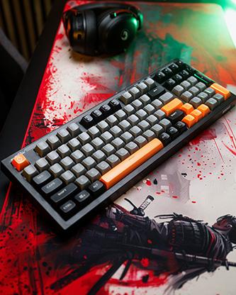 Actual product image Marvo SOLDAT S50B Tastatur verkabelt (USB) US, schwarz (US, Cable)