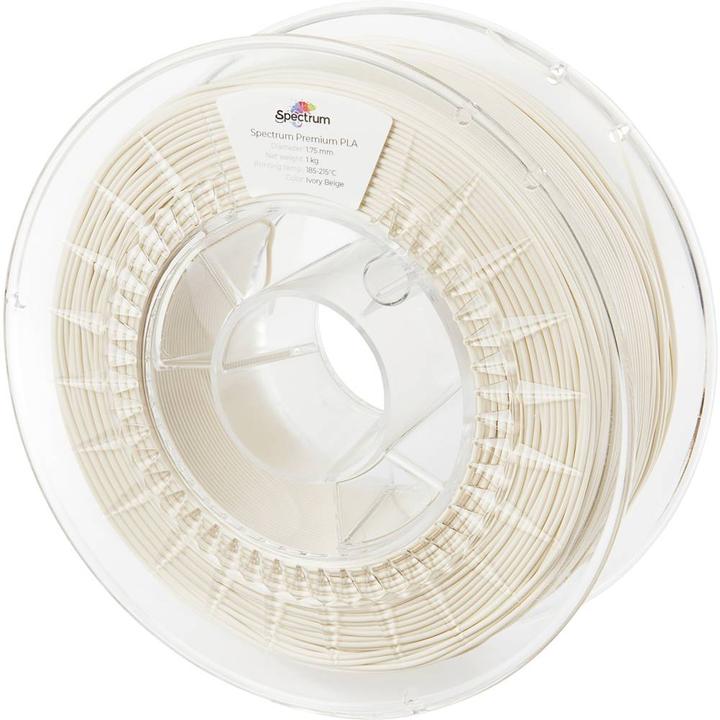 Produktbild Filament Premium PLA Ivory Beige 1.0kg 1.75mm (PLA, 1.75 mm, 1000 g)