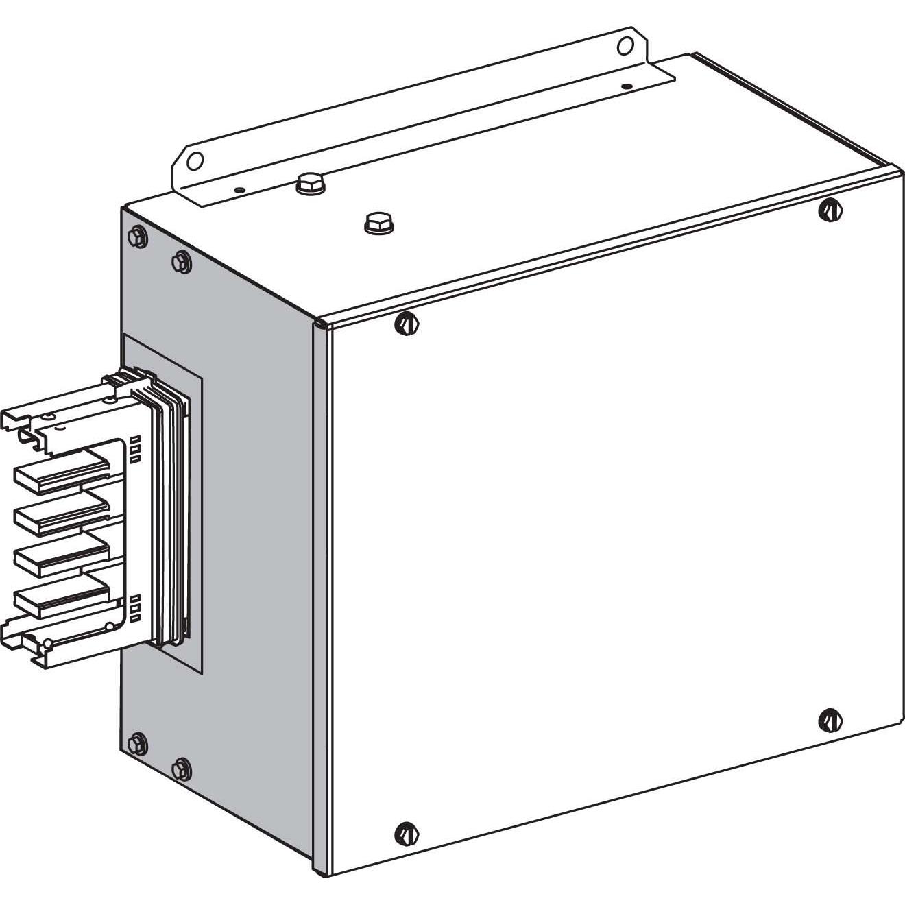 Thumbnail - Schneider Electric, Verteilerschrank Zubehör, SE KSA400-AB4 Endeinspeisekasten 400A