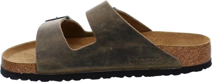 Actual product image Birkenstock Arizona Soft Footbed natural leather oiled normal (37)