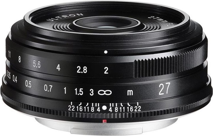 Produktbild Voigtländer Ultron X 27mm / 2.0 schwarz (Fujifilm X, APS-C / DX)