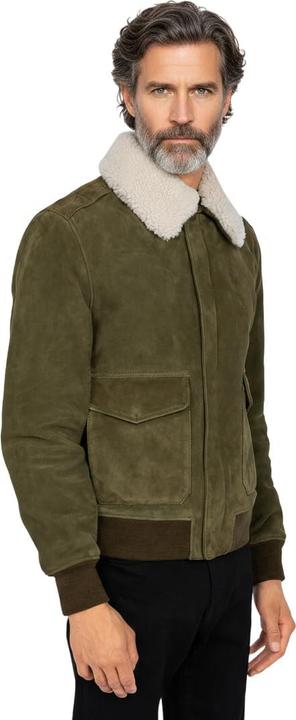 Actual product image Schott Nyc Long Sleeve Casual Jacket with Zipper Closure (XL)