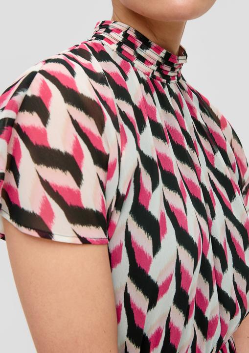 Produktbild s.Oliver Kleid Maxikleid mit All-over-Print (34)