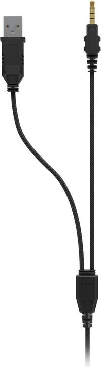 Actual product image Genesis Wireless headphones Neon 213 RGB Gaming Headset with Microphone, Black (Cable)