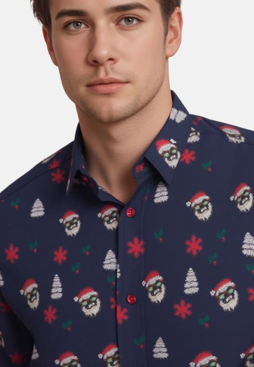 Immagine prodotto Only & Sons Hemd ONSELF XMAS Langarmhemd (L)