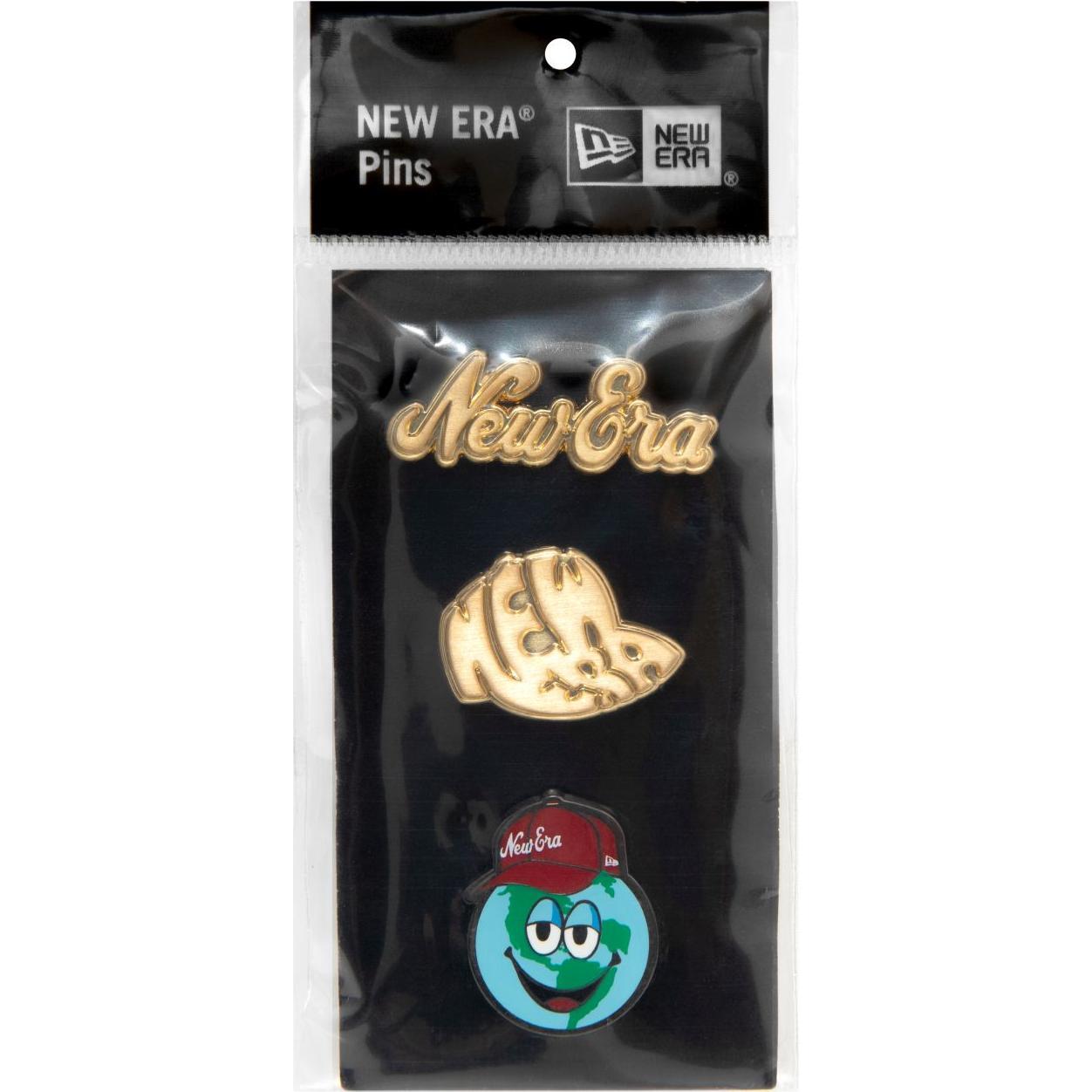 Thumbnail - New Era, Anstecknadel, Universal Schmuck Caps Pin Badge 3Er Set, Mehrfarbig