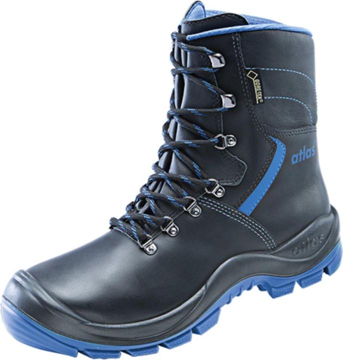 Actual product image Atlas Safety boot GTX 935 XP Gore-Tex, S3, black, width 12, size 43 (S3, 43)