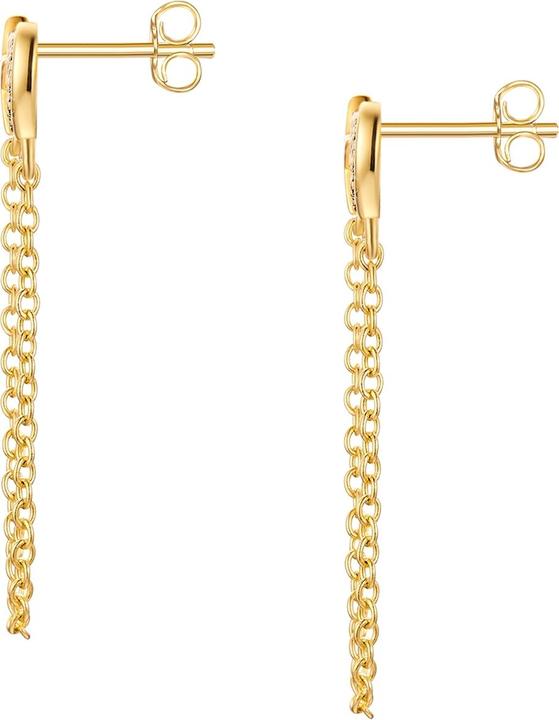 Immagine prodotto Glanzstücke München Orecchini da donna con cuore/stella in argento - 34568 (Argento)
