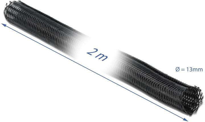 Image du produit Delock Conduite de câbles tressés (Gaines pour câbles, 200 cm)
