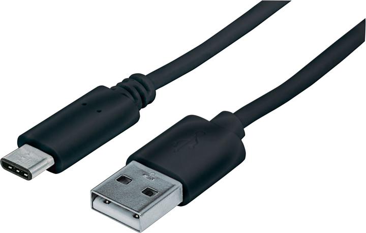 Produktbild Manhattan Hi-Speed USB C Anschlusskabel (1 m, USB 2.0)
