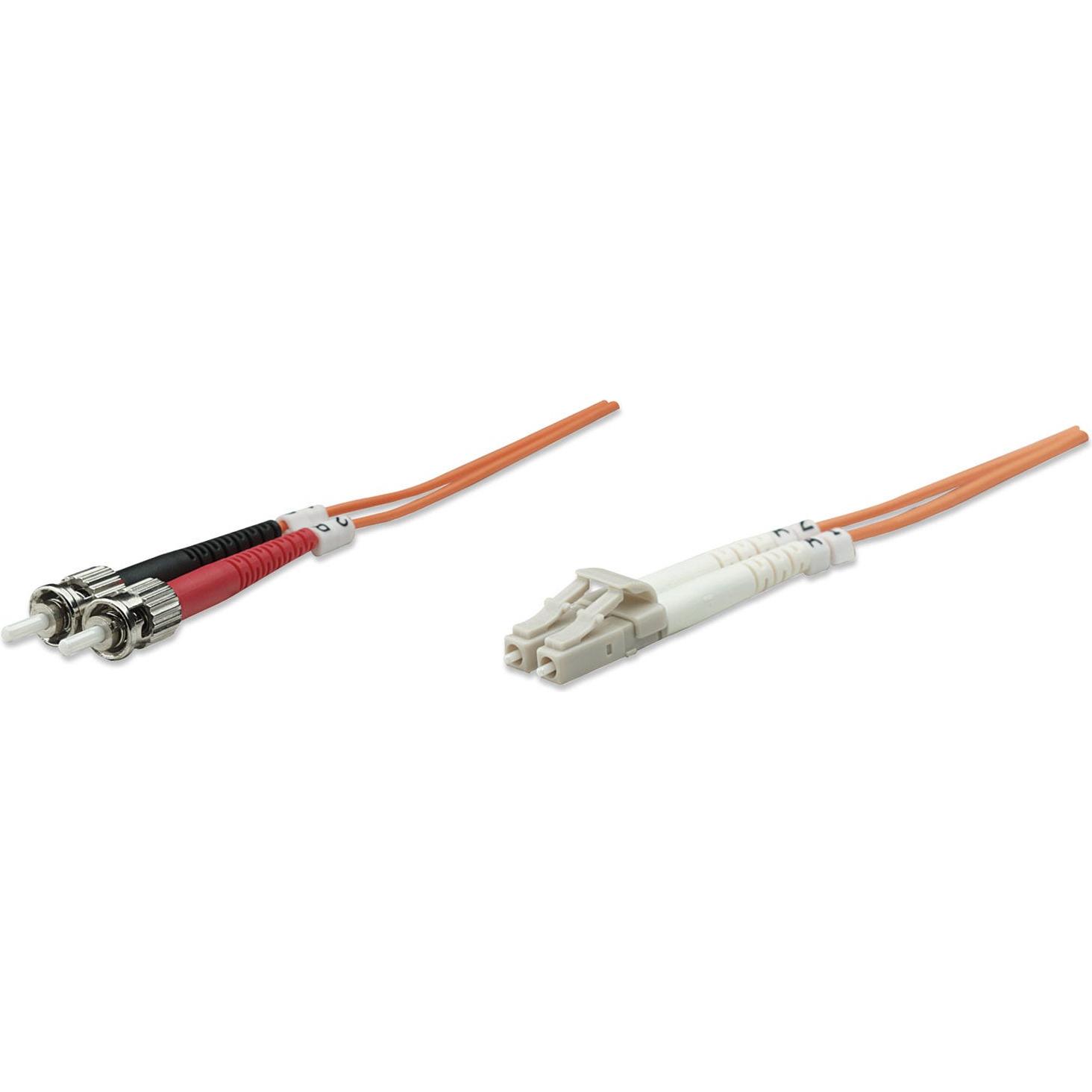 Intellinet LC/ST, 50/125um (CAT6, 2 m), Netzwerkkabel