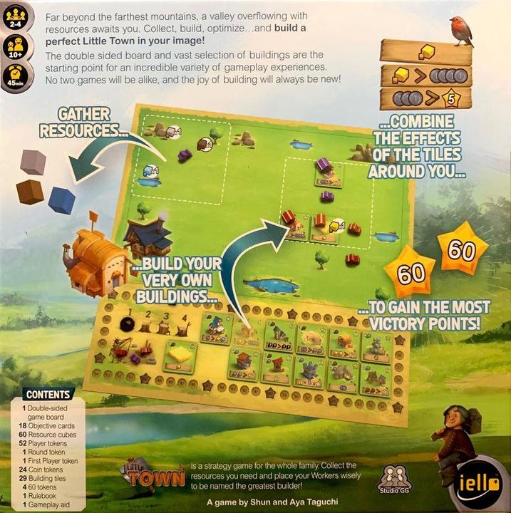 Produktbild Iello Familienspiel Little Town (Deutsch)