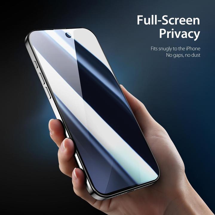 Actual product image Dux Ducis Schutzglas mit Privacy Sichtschutz (1 pcs., Apple iPhone 17 Pro Max)
