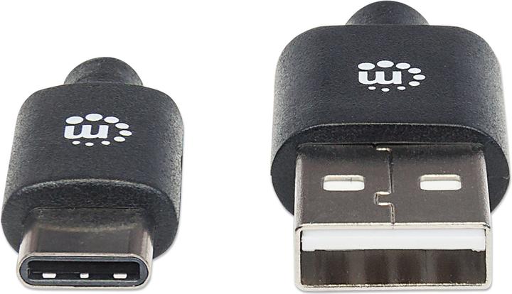 Produktbild Manhattan Typ C-Stecker auf Typ A-Stecker (2 m, USB 2.0)
